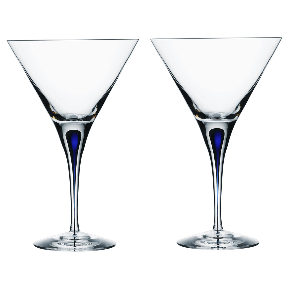 Intermezzo Blue Martini Glass