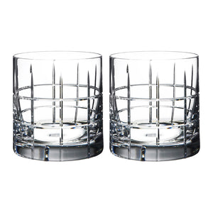 Street Double Old Fashioned Glass (Set of 2)
