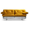 Ouverture Sofa  option Saffron Velvety Leather