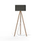 Belmont Floor Lamp  option Walnut / Charcoal