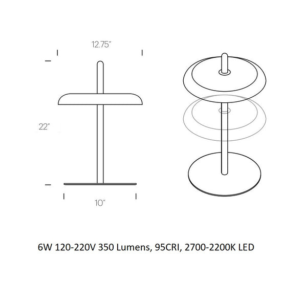 Nivel LED Portable Table Lamp