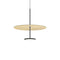 Sky Dome Pendant Light  option Matte Black / White Oak