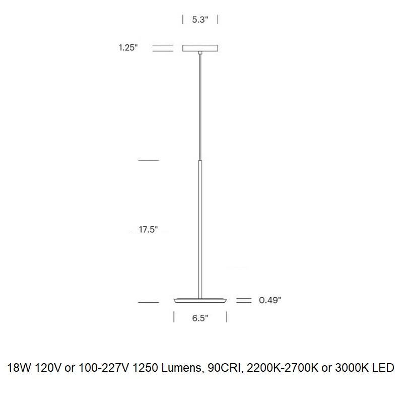 Sky Solo Pendant Light