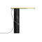 T.O Table Lamp  option Black Marble / Brass