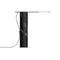 T.O Table Lamp  option Black Marble / Chrome