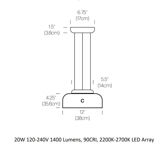 Totem Downlight Pendant Light