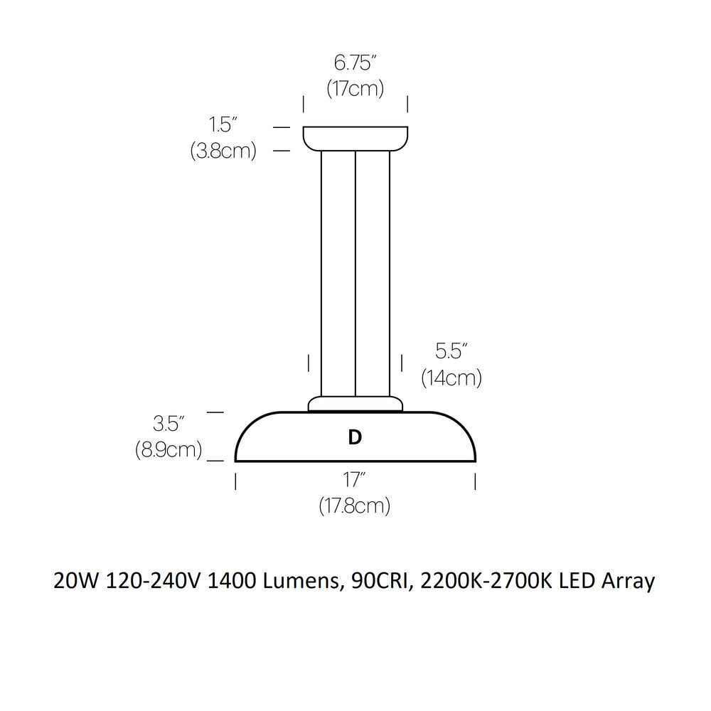 Totem Downlight Pendant Light