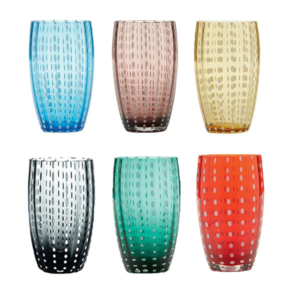 Zafferano America Perle Beverage Glass - Thumbnail 3