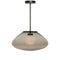 Petra Pendant Light  option Dark Bronze / Opal Glass