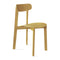 Bondi Dining Chair (Set of 2)  option Painted Turmeric Yellow