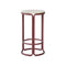 Hardie Stool  option Basque Red