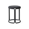 Hardie Upholstered Stool  option Black