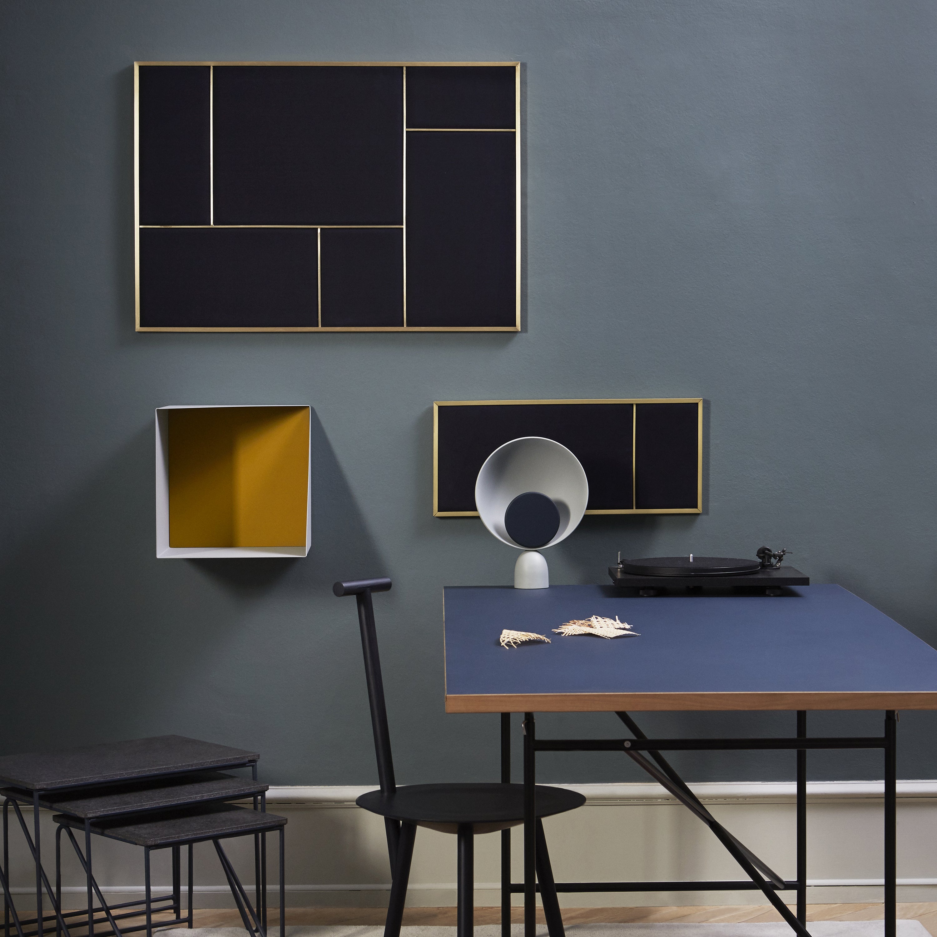 PLEASE WAIT to be SEATED Nouveau Pin Board - 2Modern
