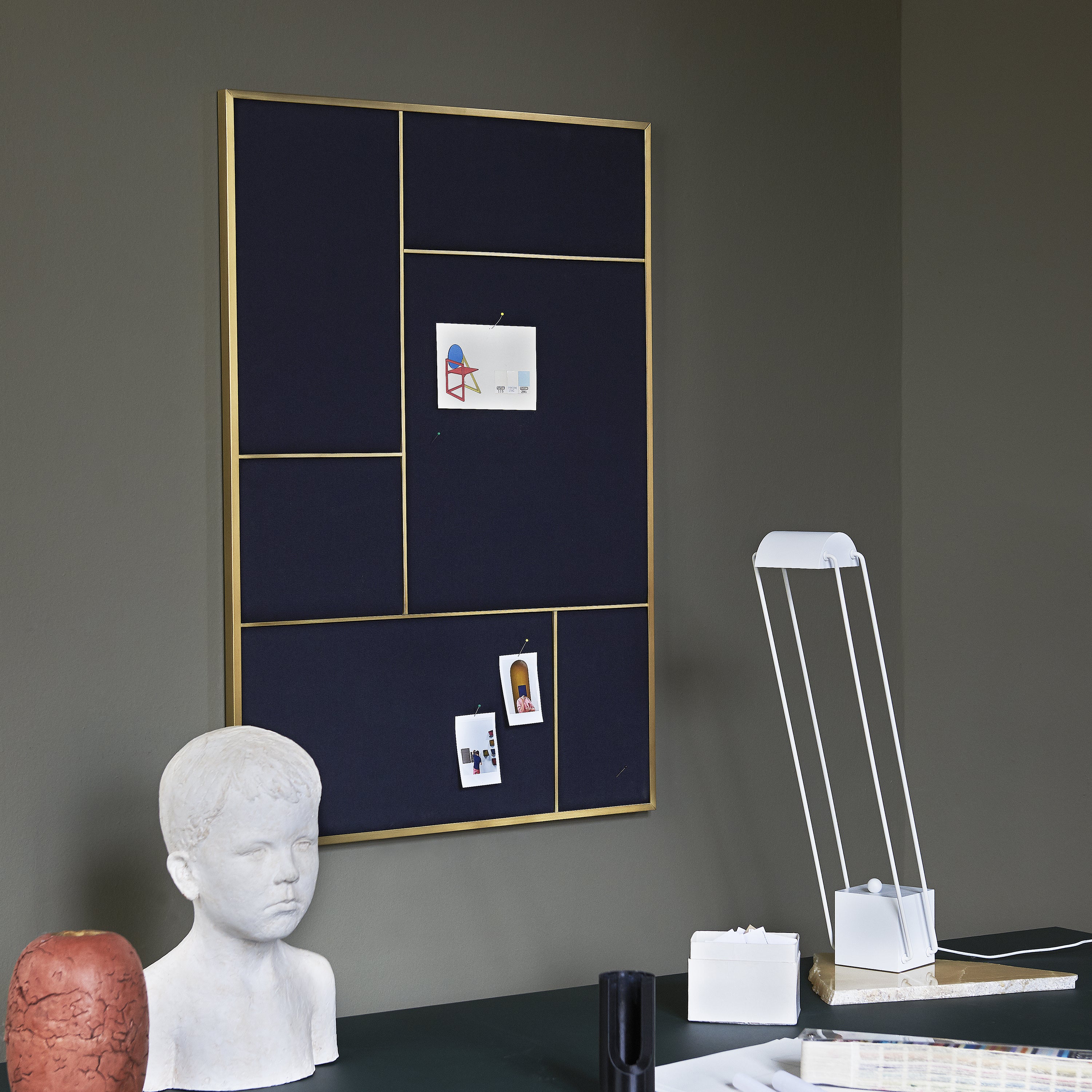 PLEASE WAIT to be SEATED Nouveau Pin Board - 2Modern
