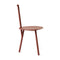 Spade Dining Chair (Set of 2)  option Basque Red
