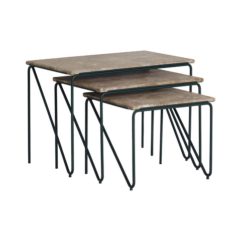 Triptych Nesting Table