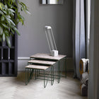 Triptych Nesting Table