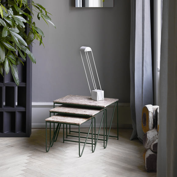Triptych Nesting Table