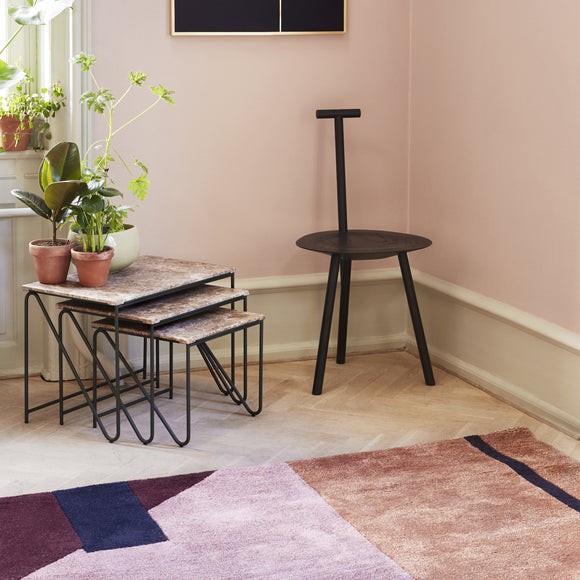 Triptych Nesting Table