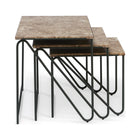 Triptych Nesting Table