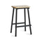 Tubby Tube Stool  option Natural Lacquered Ash