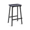 Tubby Tube Stool  option Painted Navy Blue Ash