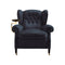 1919 Armchair with Cup Holder  option Antracite SC10 Leather