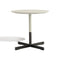 Bob Leather Side Table  option SC 04 Latte
