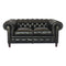 Chester 2-Seater Sofa  option Heritage Black