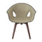 Ginger Swivel Armchair  option Polvere / Quarzo Fume