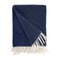 Billie Throw Blanket  option Navy