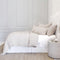 Logan Duvet Cover  option Terra Cotta