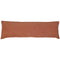 Montauk Body Pillow  option Terra Cotta