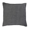 Montauk Large Throw Euro Pillow  option Charcoal