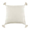 Montauk Throw Pillow  option Cream