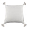 Montauk Throw Pillow  option White
