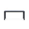Porto Rectangular Dining Table  option Matte Charcoal