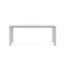 Porto Rectangular Dining Table  option Matte White
