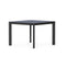 Porto Square Dining Table  option Matte Charcoal