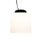 Teodora Glass Suspension Light  option Glossy Black