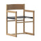 Passenger Dining Chair  option Natural / Black