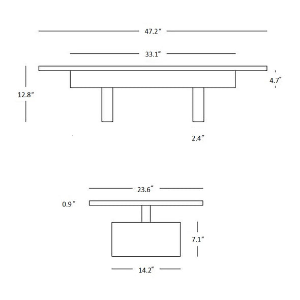 Plane Coffee Table