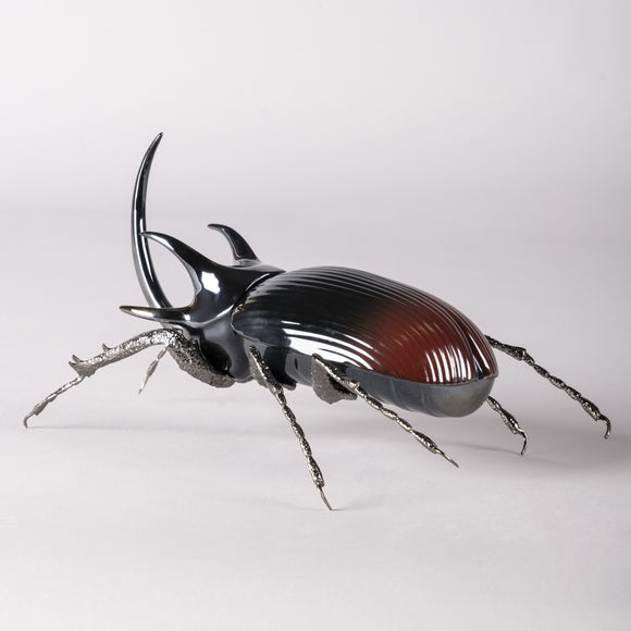 Rhinoceros Beetle Figurine