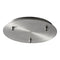 Round Canopy Kit  option Satin Nickel