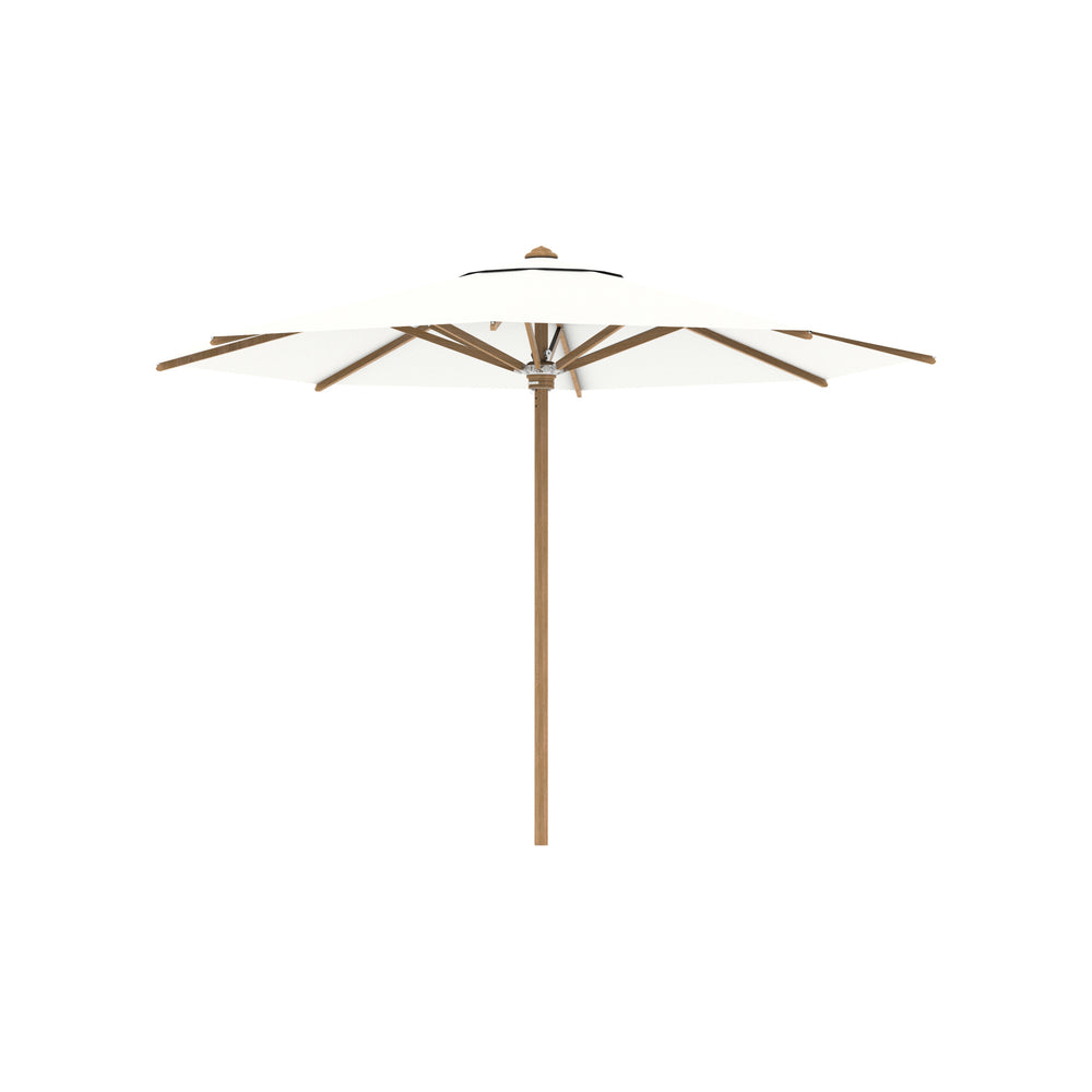 Shady Round Teak Umbrella