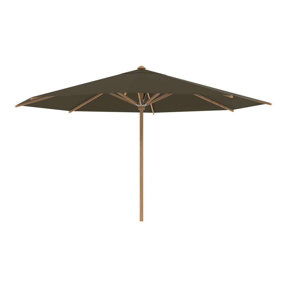 Shady Round Teak Umbrella