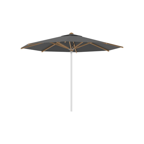 Shady Round Umbrella with Teak Ribs