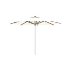 Shady Round Umbrella with Teak Ribs