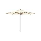 Shady Round Umbrella with Teak Ribs
