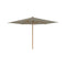 Shady Square Teak Umbrella  option Cappuccino
